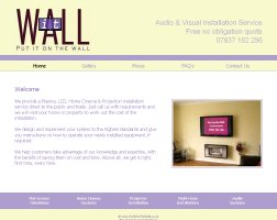 www.PutItOnTheWall.co.uk Screen Shot